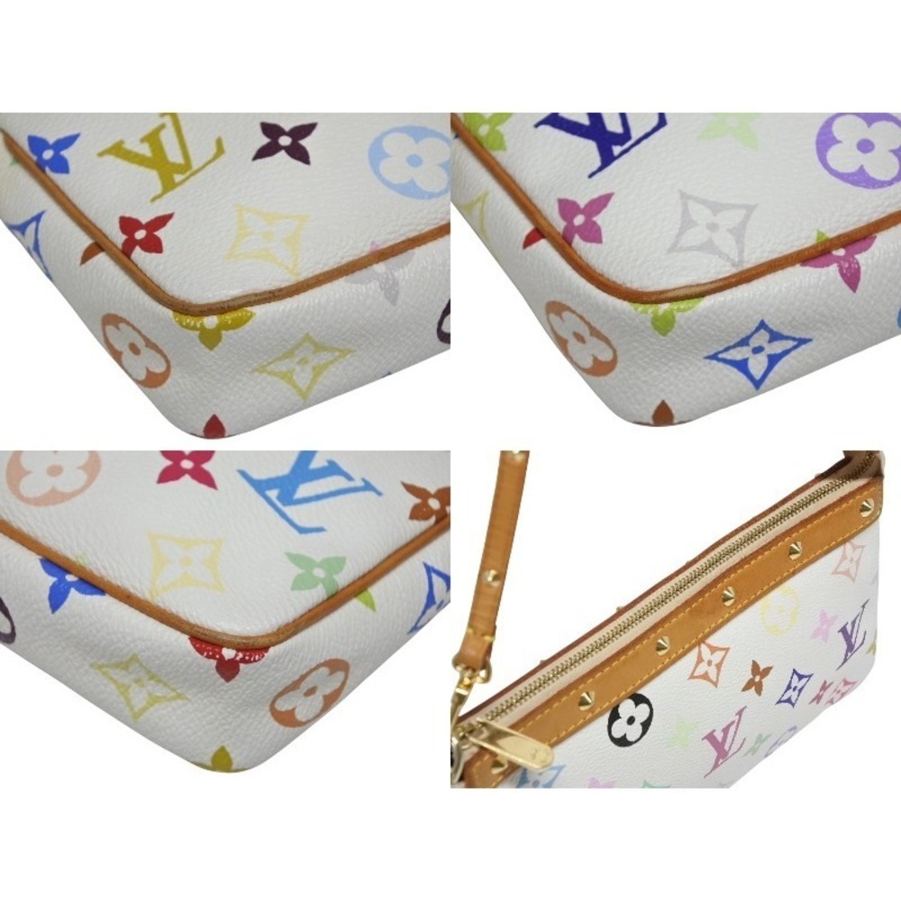 LOUIS VUITTON Pochette Accessoires Monogram Multicolore Multicolor by Takashi - Picture 7 of 9